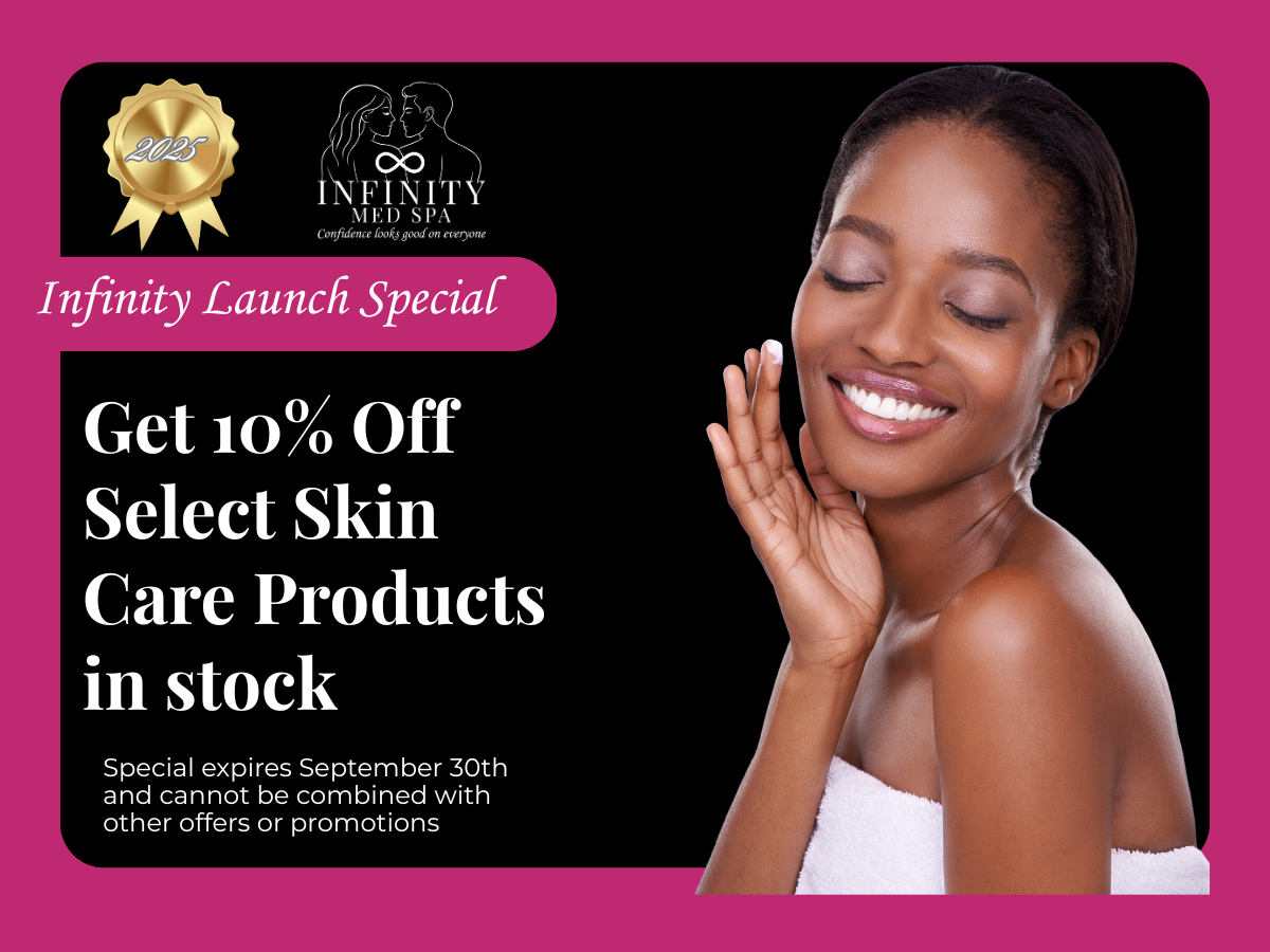 Summer Skin Care Special at Infinity Med Spa, Ga - 10% Off Skin Care