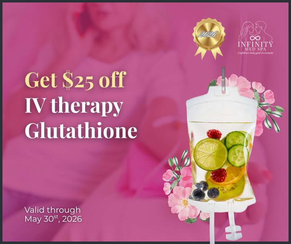Get $25 off IV therapy Glutathione