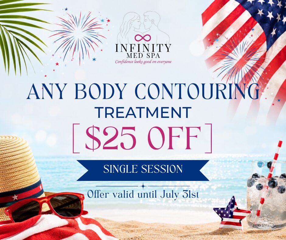ANY BODY CONTOURing $25 OFF FOR SINGLE SESSION till July 31, 2026